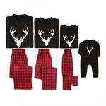 Ciaovie™ Pyjama de Famille de Noël avec Motif de Renne