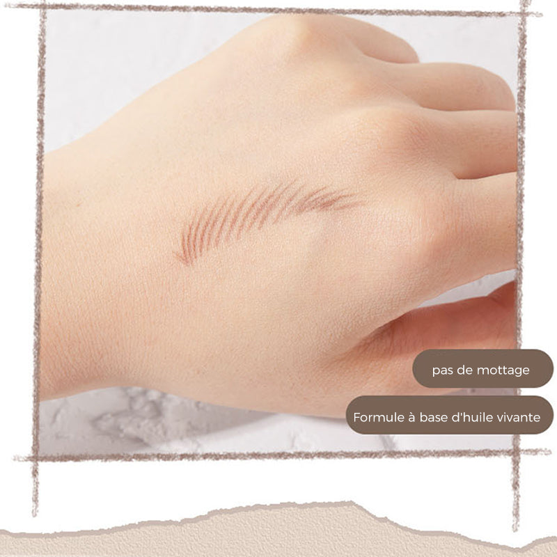 Crayon à Sourcils en Bois Imperméable (12 PCS)