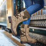 Ciaovie™ Bottes D'hiver à Lacets