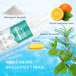 Mousse de nettoyage des dents