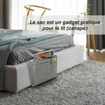 Sac de rangement en feutre pour canapé