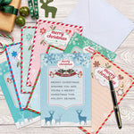 Ciaovie™ Peinture de Diamant Strass Carte de Voeux de Noël (8 CARTES)