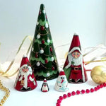 Poupées gigognes en bois gnome scandinave faites à la main (5 pièces)