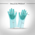 Gants De Lave-Vaisselle En Silicone
