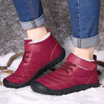 Ciaovie™ Bottines de Neige Imperméables avec Velcro