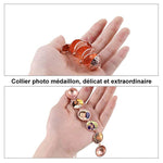 Ciaovie™ Médaillon Collier Extensible pour Photo - 2 Pièces