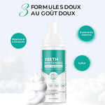 Mousse de nettoyage des dents