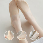 Chaussettes invisibles respirantes en soie de glace (5 paires)