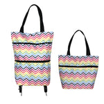Sac fourre-tout pliable pour chariot de courses