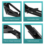Support de partition triangulaire pliable