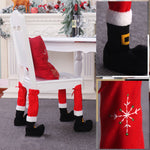 Couvre-pieds de chaise de Noël