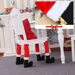 Couvre-pieds de chaise de Noël