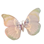 Pince à cheveux de papillon de couleur dégradée